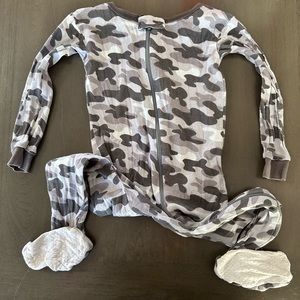 Camo Footed Pajamas